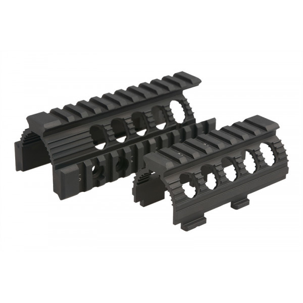AK74U QUAD-RAIL HANDGUARD - BLACK [CYMA]